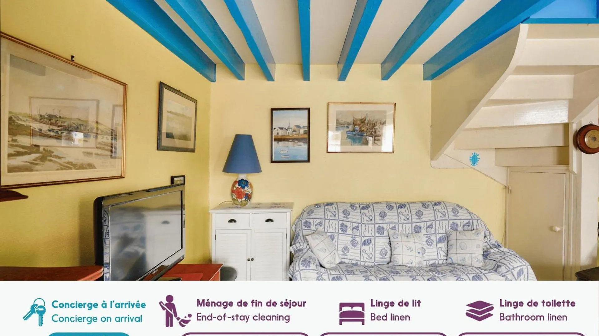 度假居 Vacances En Famille A Île-Tudy